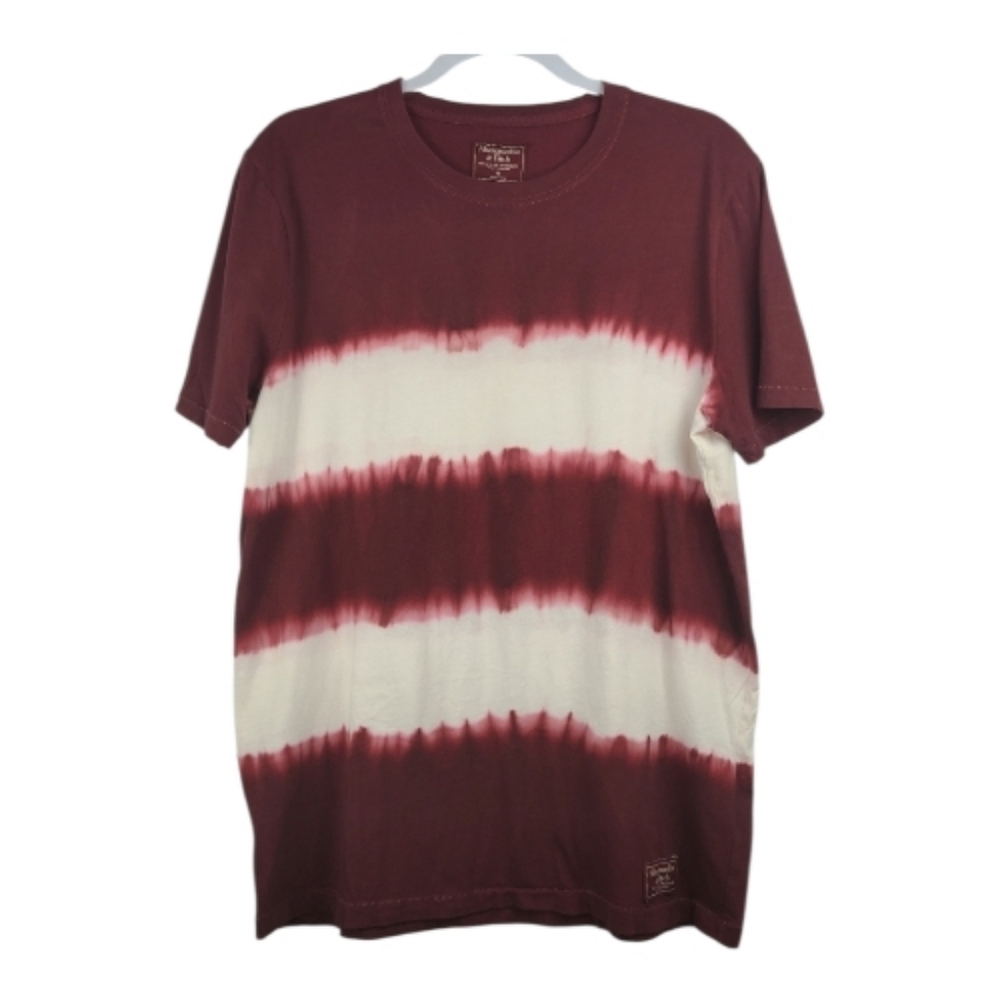 Abercrombie & Fitch Mens Tie Dye T Shirt Size Medium Casual Short Sleeve Tee
